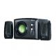 GX SW-G2.1 1200 - Subwoofer System 30W, headphone jack and line-in jack, black with green highlights + подарък тениска GX thumbnail